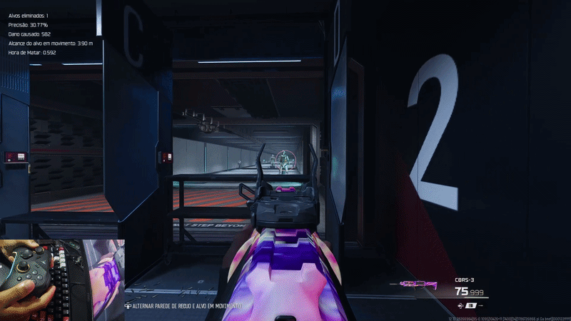Aimbot em ação